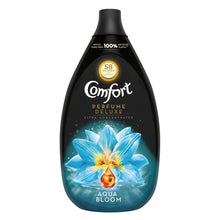Load image into Gallery viewer, 6x 58W Comfort Fabric Conditioner Aqua Bloom With Ultra Concentrated 870ml