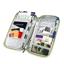 Load image into Gallery viewer, Travel Document and Passport Holders With a Zip-Up Design