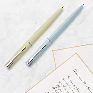 Waterman Allure Fountain Pen Baby Blue Pastel Fine Nib Blue Ink Gift Box