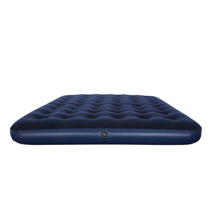 Pavillo Queen Flocked Blow up Inflatable Airbed Camping Mattress 203 x 152 x 22cm, 1pk