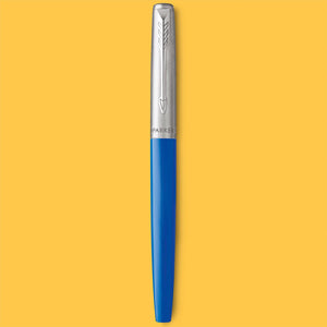 Parker Jotter Fountain Pen Originals Blue Finish Medium Nib Blue & Black Ink