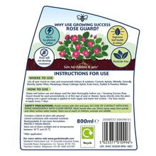 Load image into Gallery viewer, Growing Success Natural Power Spray Organic Rose Guard 800ml RTU