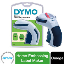 Load image into Gallery viewer, DYMO Omega Soft-Grip Home Embossing Label Maker Black 9mm Tape