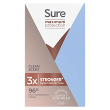 Load image into Gallery viewer, 6x 45ml Sure Women 96 H Anti-Perspirant Deodrant Cream For Maximum Protection