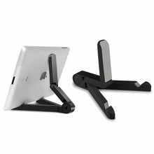 Load image into Gallery viewer, Aquarius Universal Portable &amp; Adjustable Tablet Mount Stand Holder, Black