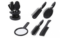Load image into Gallery viewer, Five-Piece Brush and Mirror Sets with Stand