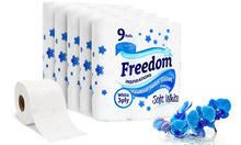 Load image into Gallery viewer, 45 Rolls of Freedom Three-Ply Toilet Paper