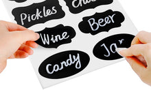 Load image into Gallery viewer, 116 Pcs Removable Chalkboard Labels with Erasable Chalk Marker