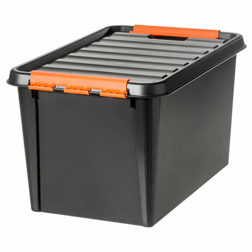 SmartStore Sturdy Pro 45 black Storage Clip Boxes - 50L