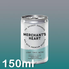 Load image into Gallery viewer, Merchant&#39;s Heart Light Tonic Water 4pk of (6x150ml), 24 CANS