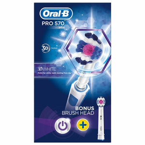 Oral B Pro 570 Electric Toothbrushes with Refill Heads