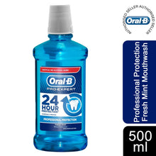 Load image into Gallery viewer, Oral-B Pro-Expert 24 Hour Professional Protection Fresh Mint Mouthwash, 500ml