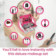 Load image into Gallery viewer, Urban Beauty Box Vanity Case Cosmetic Make Up Storage 60 Piece