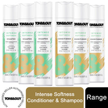 Load image into Gallery viewer, 3pk of 250ml Toni &amp; Guy Shampoo &amp; Conditioner Duo for All Types of Hair