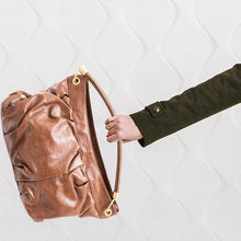 Load image into Gallery viewer, Primrose Hill Chic Everyday Tote bag Brown