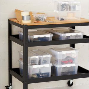 SmartStore Storage Box with Clip Lid for Home, 15