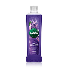 Load image into Gallery viewer, Radox 100% Nature Inspired Fragrances Bath Soak, Feel Relaxed, 500ml