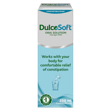 Load image into Gallery viewer, 2pk DulcoSoft Liquid, Oral Laxative, Comfortable Relief From Constipation,250ml