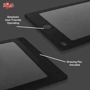 Aquarius 8.5" LCD Color Screen Digital Writing & Drawing Tablet, Black