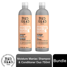 Load image into Gallery viewer, Bed Head By TIGI Moisture Maniac Shampoo &amp; Conditioner Duo 750ml