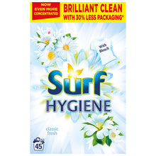 Load image into Gallery viewer, 90W(45wx2) Surf Washing Powder with 85W Comfort  Intense Pure Fabric Conditioner