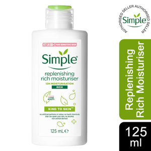 Simple Kind to Skin bundle of Rich Moisturiser, Cleansing Lotion & Face Wash