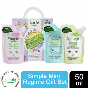 50ml of Simple Mini Regime Gift Set for Generations to Come