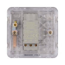 Load image into Gallery viewer, Schneider Electric Lisse Screwless Single 2 Way Dimmer 400W Stainless Steel