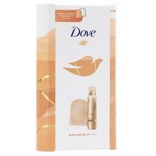 Load image into Gallery viewer, Dove Gradual Self-Tan Body Mousse with Applicator Mitt Gift Set For Her
