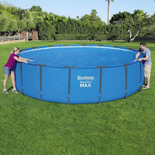 Load image into Gallery viewer, Flowclear Solar Pool Cover for Steel Pro Max &amp; Power Steel Pools - 18 Feet, Blue
