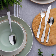 Load image into Gallery viewer, Viners Philips 18pc Stainless Steel Minimalistic Design Cutlery Set for Kitchen