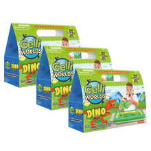 Load image into Gallery viewer, Zimpli Kids Gelli Worlds Dino Pack Messy Play Sensory Fun Playset For Children