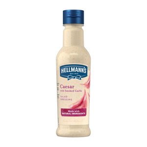 Hellmann's Caser Smoked Garlic, Honey Mustard & Fat-Free Salad Dressing, 210ml