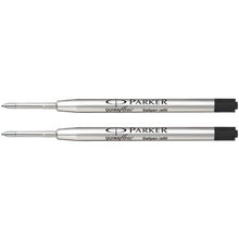 Load image into Gallery viewer, Parker Jotter Ballpoint Pen Blue Ink Bond Street Black Medium Nib Gift Box