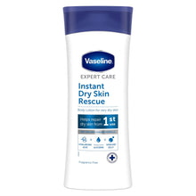 Load image into Gallery viewer, 3x or 6x of 400ml Vaseline Instant Dry Skin Rescue Body Lotion