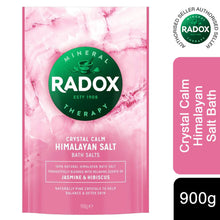 Load image into Gallery viewer, 4x of900g Radox Mineral Therapy Muscle Relax, Restore, Detox, or Calm Bath Salts