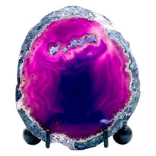 Load image into Gallery viewer, Haven Mineral Rock LED Night Light - Purple