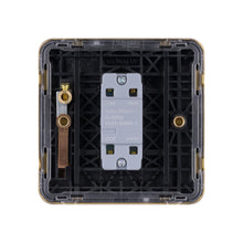 Load image into Gallery viewer, Schneider Electric Lisse Single 2 Way Light Switch 10AX GGBL1012BSB Satin Brass