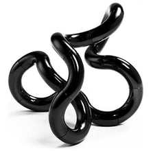 Load image into Gallery viewer, Aquarius Tangle Classic Fidget Impulse Toys for Kids Age 3 Years+, Solid Black