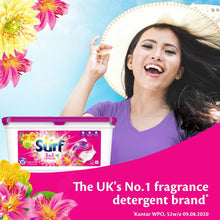 Load image into Gallery viewer, 96W(32Wx3)Surf Tropical Lily LaundryCapsule &amp; 85WComfort Pure Fabric Conditioner