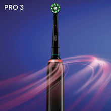 Load image into Gallery viewer, Oral-B Pro 3 Electric Toothbrush with Smart Pressure Sensor 3500, Black or Pink