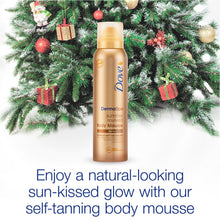 Load image into Gallery viewer, Dove Gradual Self-Tan Body Mousse with Applicator Mitt Gift Set For Her