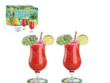 Load image into Gallery viewer, Set of 2 Vintage Classic Daiquiri Cocktail Glasses Gift Set