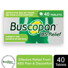 Load image into Gallery viewer, Buscopan IBS Relief Tablets EffectiveRelief from IBS Pain&amp;Discomfort, 40 Tablets