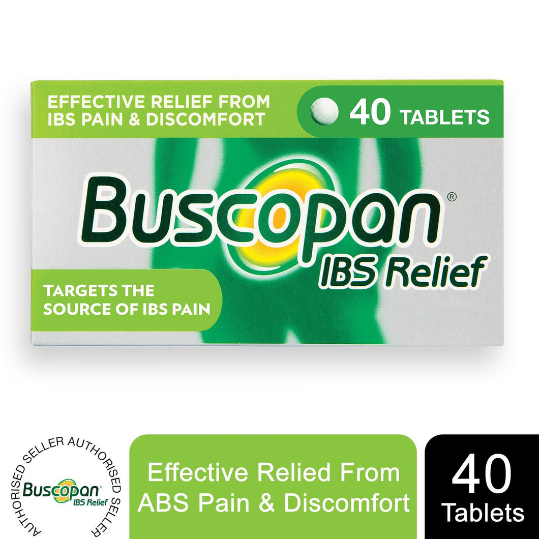 Buscopan IBS Relief Tablets EffectiveRelief from IBS Pain&Discomfort, 40 Tablets