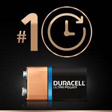 Load image into Gallery viewer, Duracell Ultra Power Alkaline MX1604 B1 Ultra Power 9V - One Pack