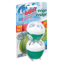 Load image into Gallery viewer, Croc Odor Twin Fridge Freshener Deodoriser Neutralise Odour Eliminator, 33g