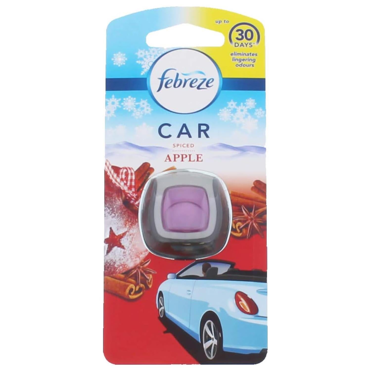 Febreze Car Clipon Air Freshener Eliminates Odours & Freshens Spice