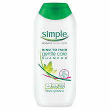Load image into Gallery viewer, 3pk or 6pk x 200ml Simple Kind to Hair Gentle Care Shampoo