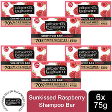 Load image into Gallery viewer, 3x or 6x Each Alberto Balsam Fruity Shampoo Bar With ArganOil &amp; Plastic Free,75g